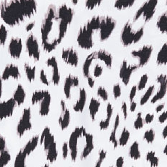 Midi Thong XS No Show NWT VS White Leopard - Picture 14 of 15